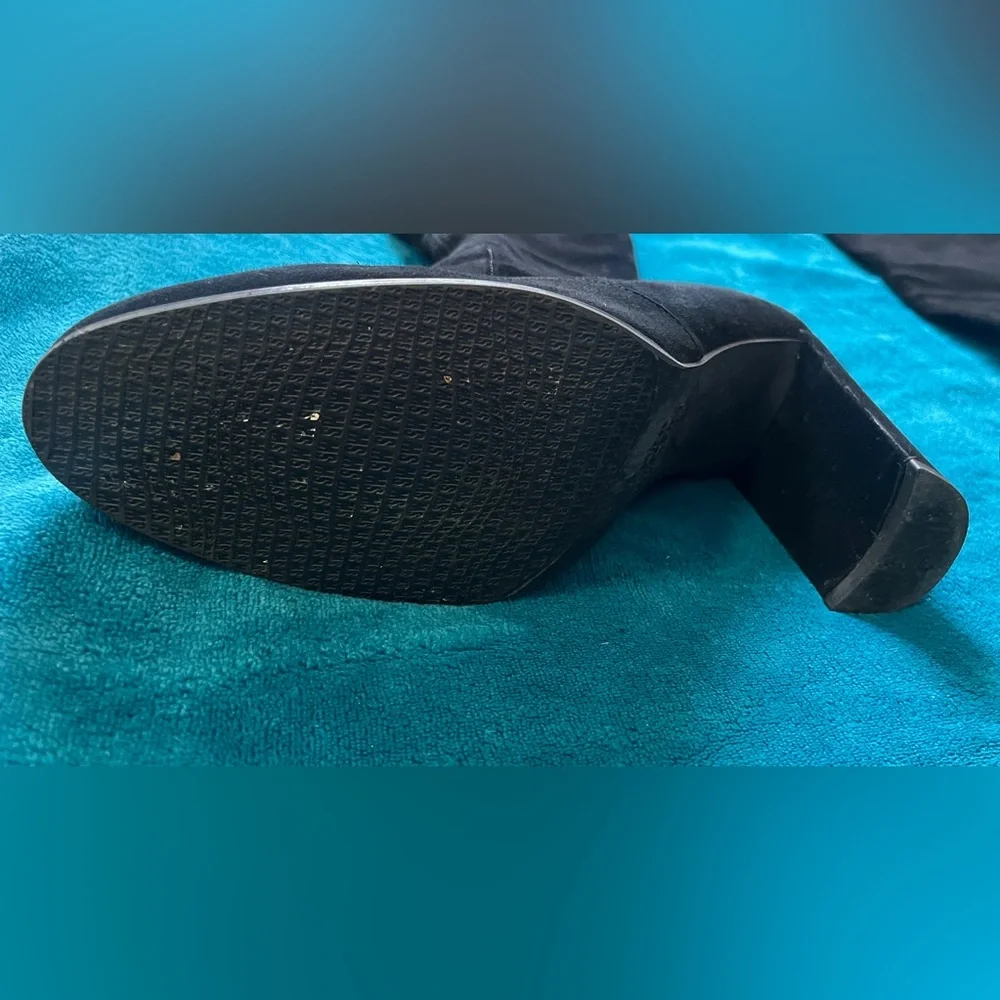 Stuart Weitzman Hiline Suede Over-The-Knee Boots